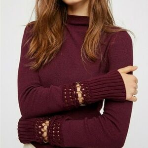 Free People / Sweet Thang Grommet Cuff Thermal